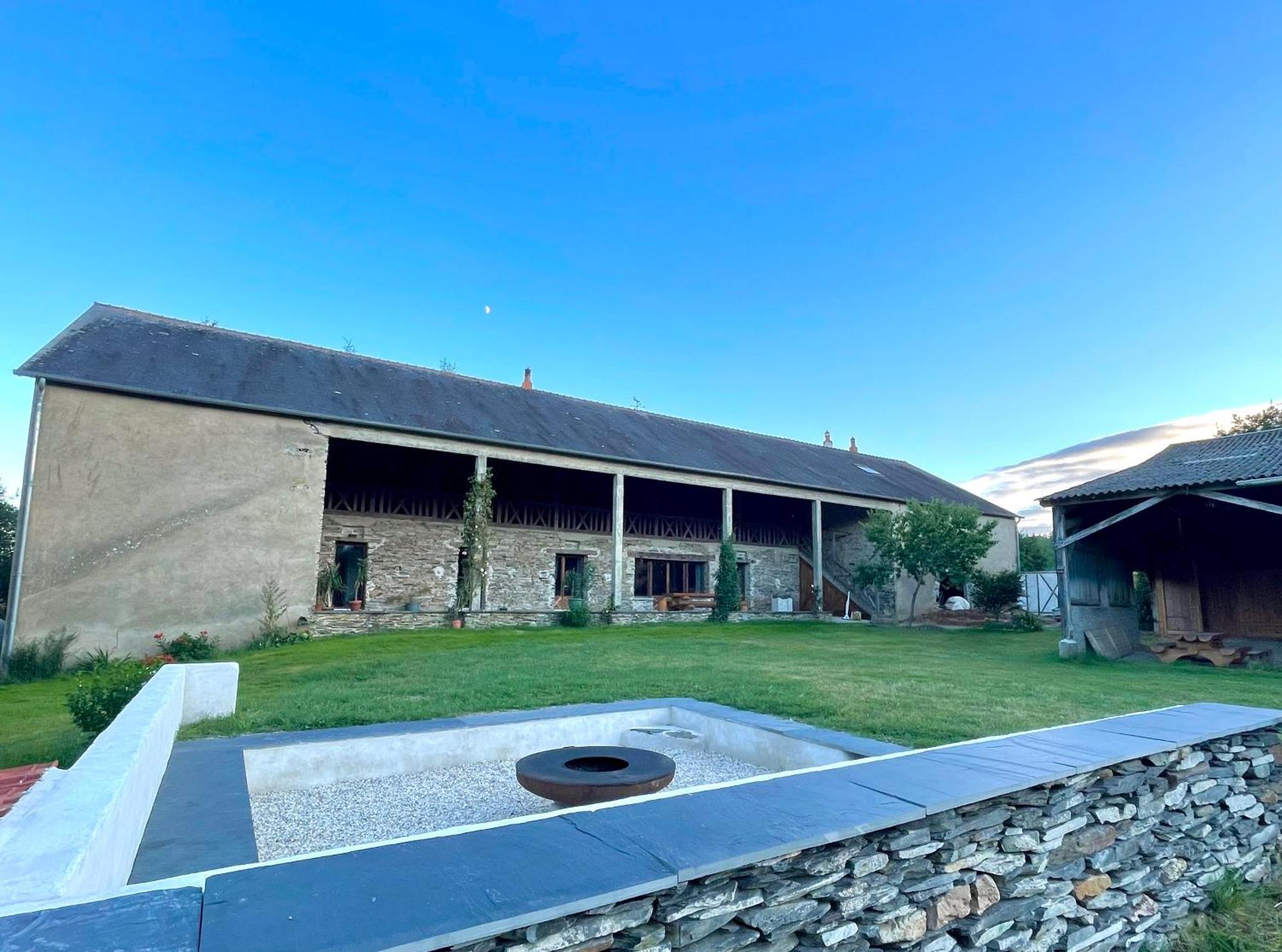 Gite Avec Piscine Interieur, Le Repere De Choiseau Challain-la-Potherie Exterior foto