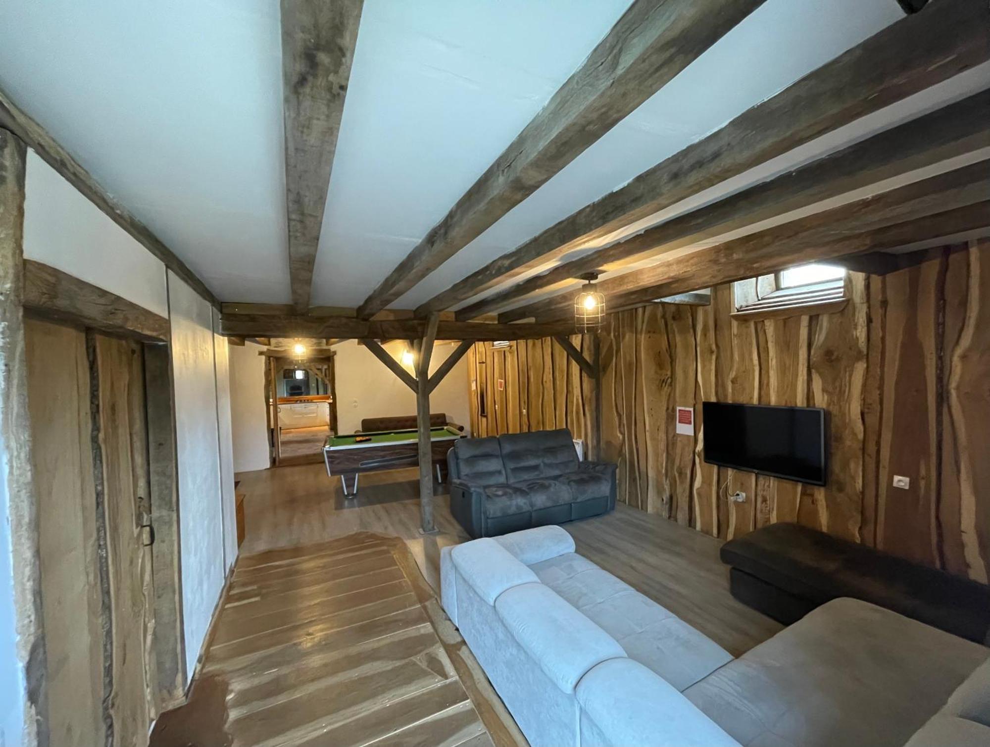 Gite Avec Piscine Interieur, Le Repere De Choiseau Challain-la-Potherie Exterior foto