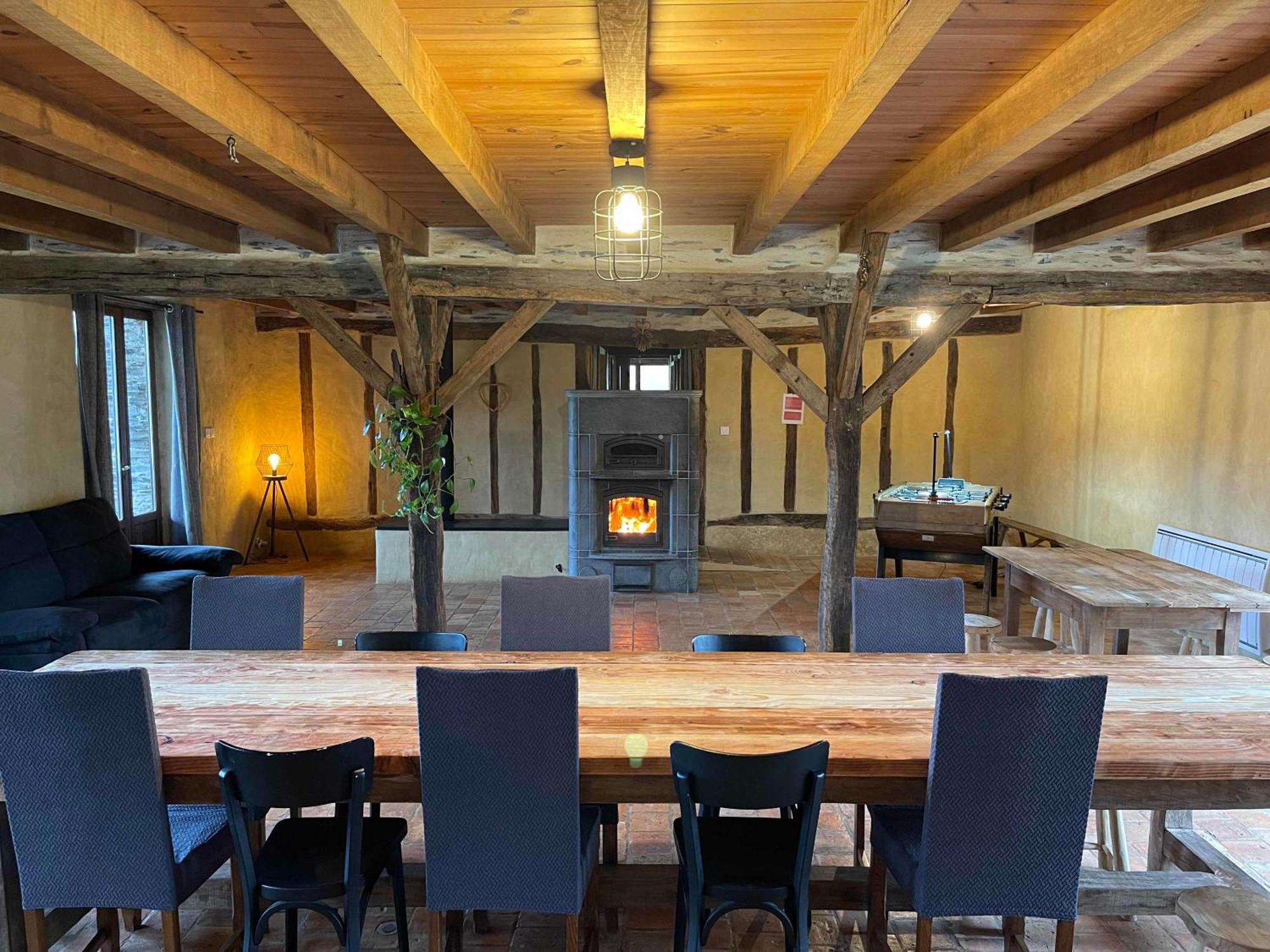 Gite Avec Piscine Interieur, Le Repere De Choiseau Challain-la-Potherie Exterior foto