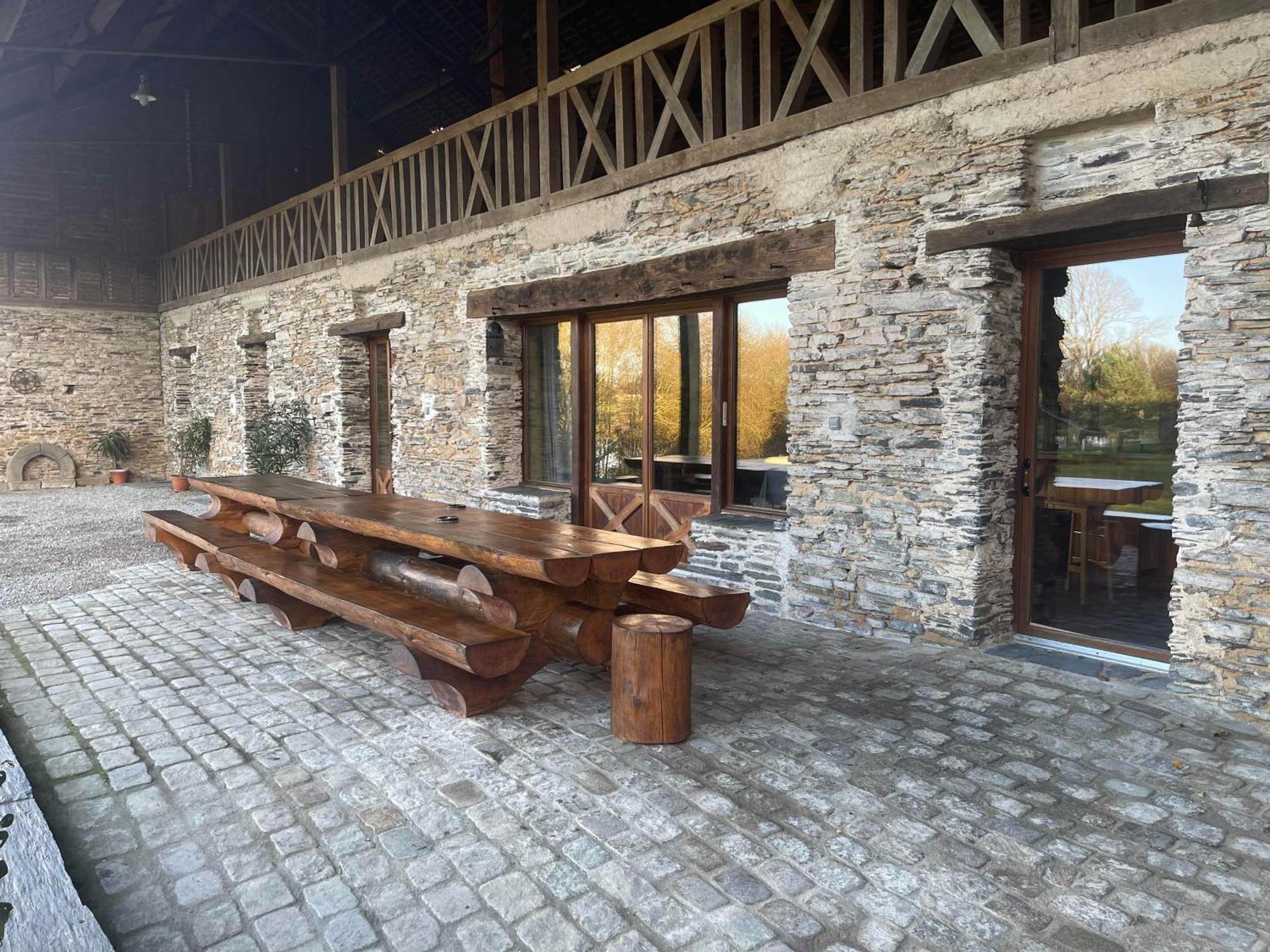 Gite Avec Piscine Interieur, Le Repere De Choiseau Challain-la-Potherie Exterior foto